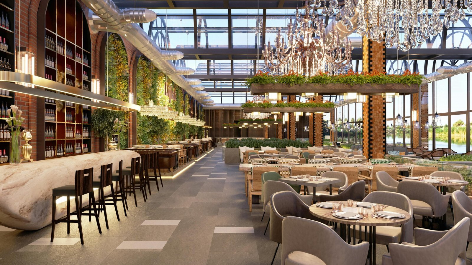 Luxury corporate event venue in Athens with conference seating arrangement